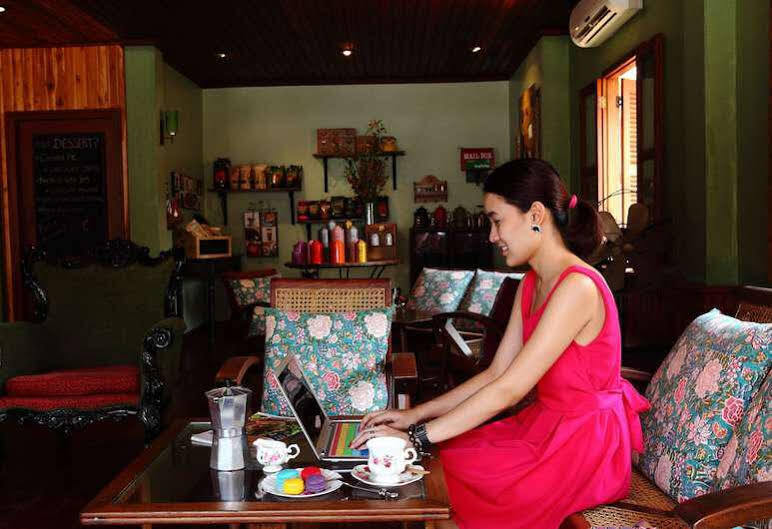 Cafe De Laos Otel Luang Prabang Dış mekan fotoğraf